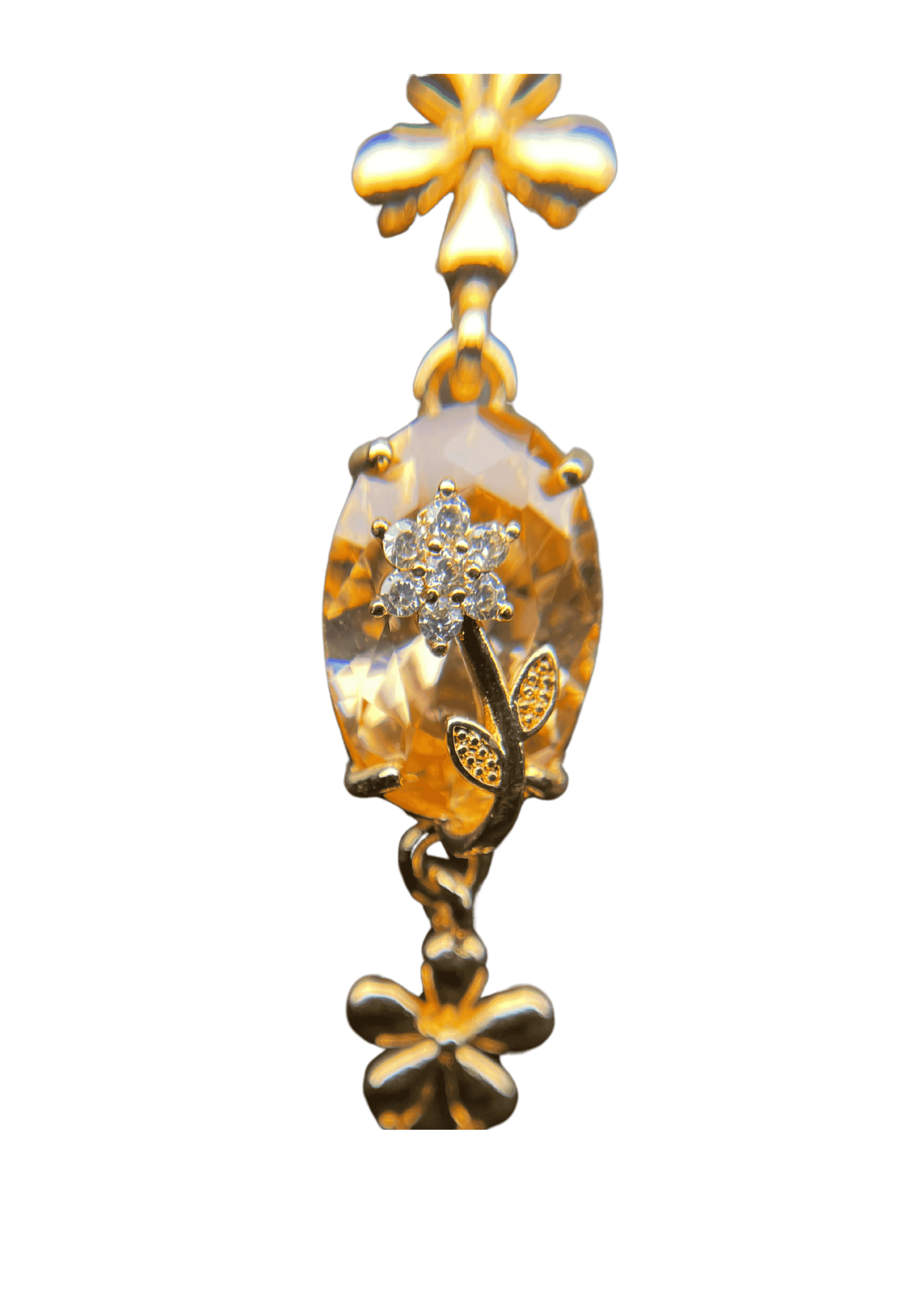 Blooming  Floral Chain Bracelet