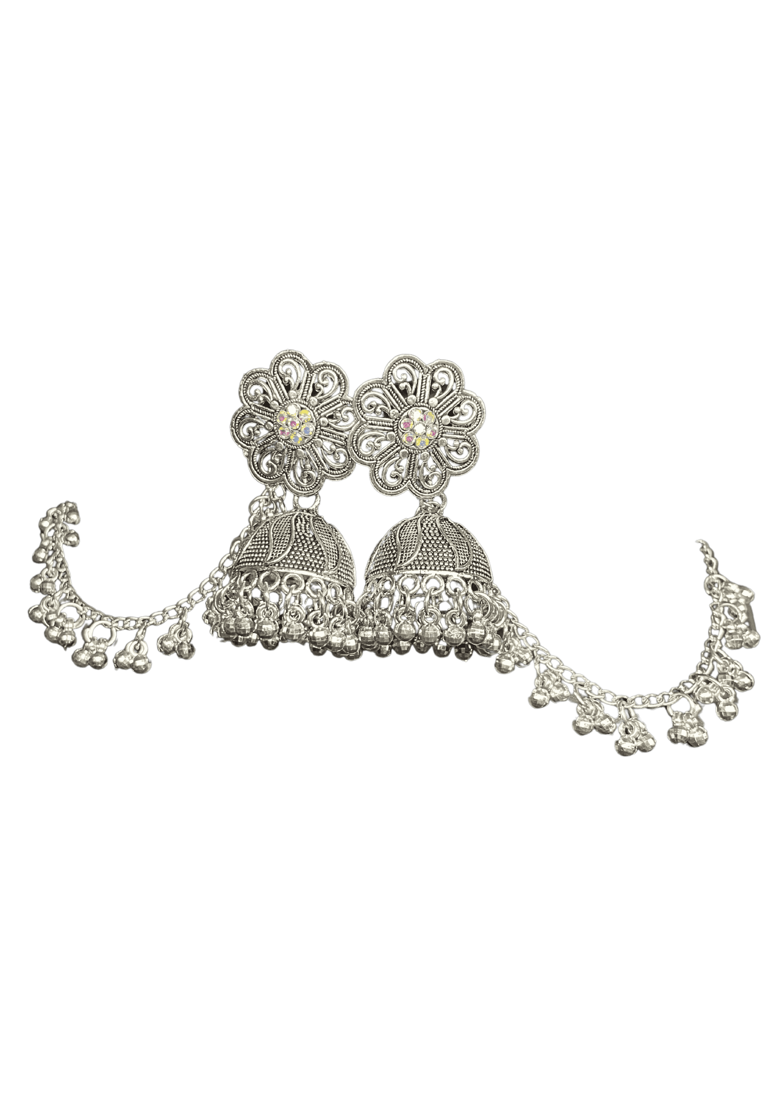 Rajasthani Ear Cuff with Jhumka Earings