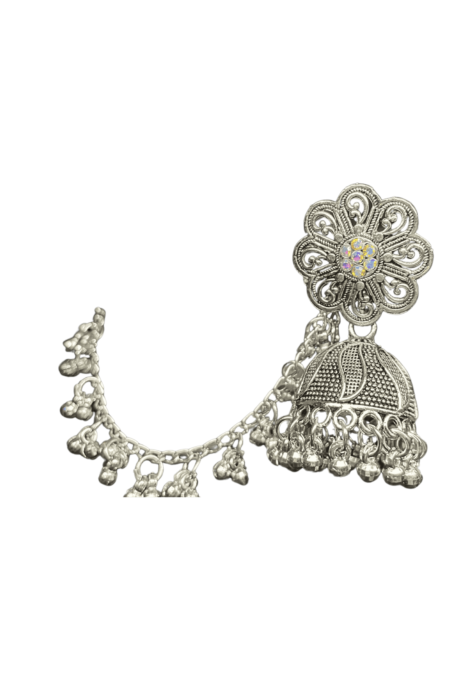 Rajasthani Ear Cuff with Jhumka Earings