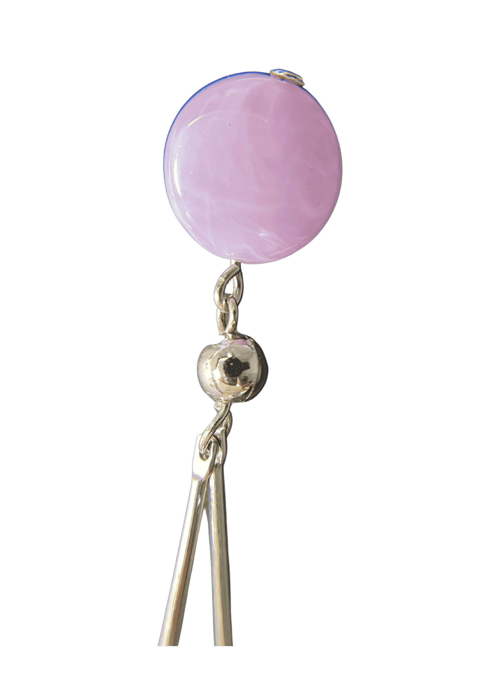 Vintage Purple Petal Earings